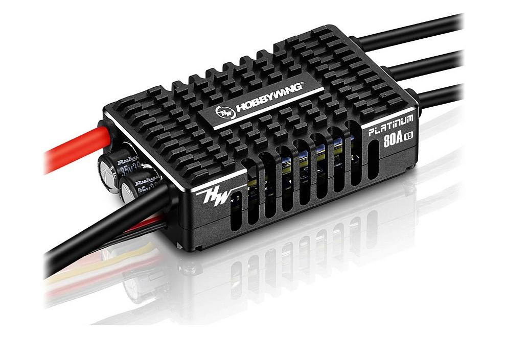 Регулятор ходу HOBBYWING PLATINUM V5 80A 3-8S