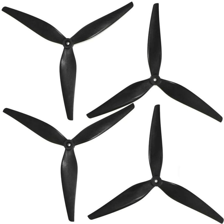 HQProp MacroQuad 11x4.5x3 (2CW+2CCW) Black Reinforced Nylon